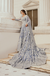 Erum Khan | Iris Bridal Couture 24 | MOONLIT MAJESTY by Erum Khan - Designer Dress - Type: Bridal - Available at Libayah - 100% Original
