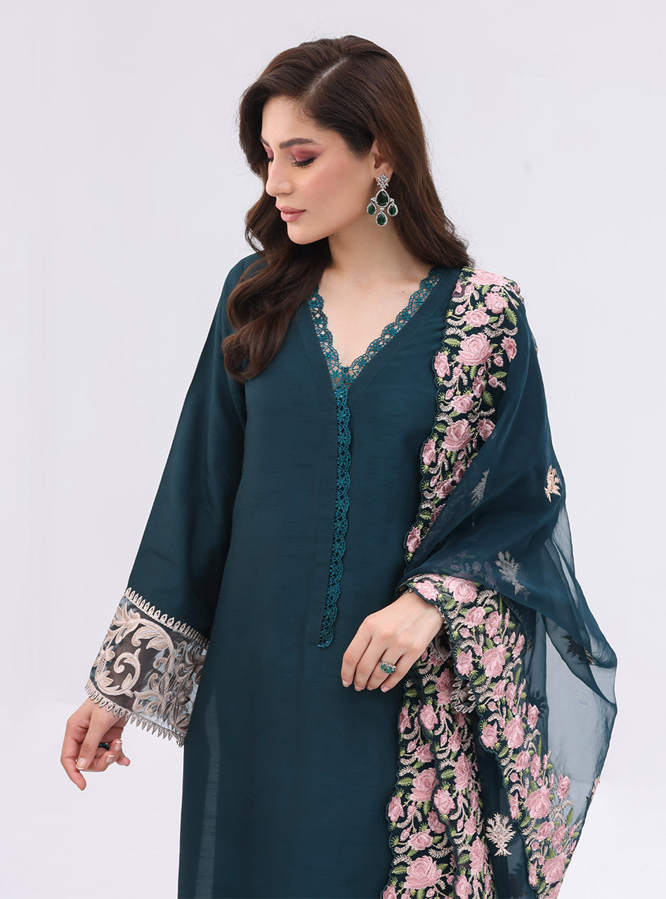 Zainab Chottani | Luxury Pret | JADE ECTASY by Zainab Chottani - Designer Dress - Type: Ladies Clothes - Available at Libayah - 100% Original