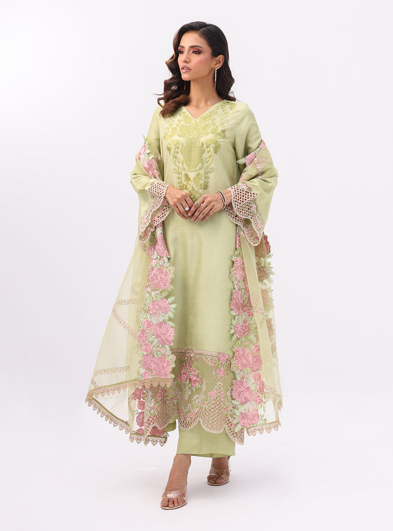 Zainab Chottani | Luxury Pret | TRANQUIL MIST by Zainab Chottani - Designer Dress - Type: Ladies Clothes - Available at Libayah - 100% Original