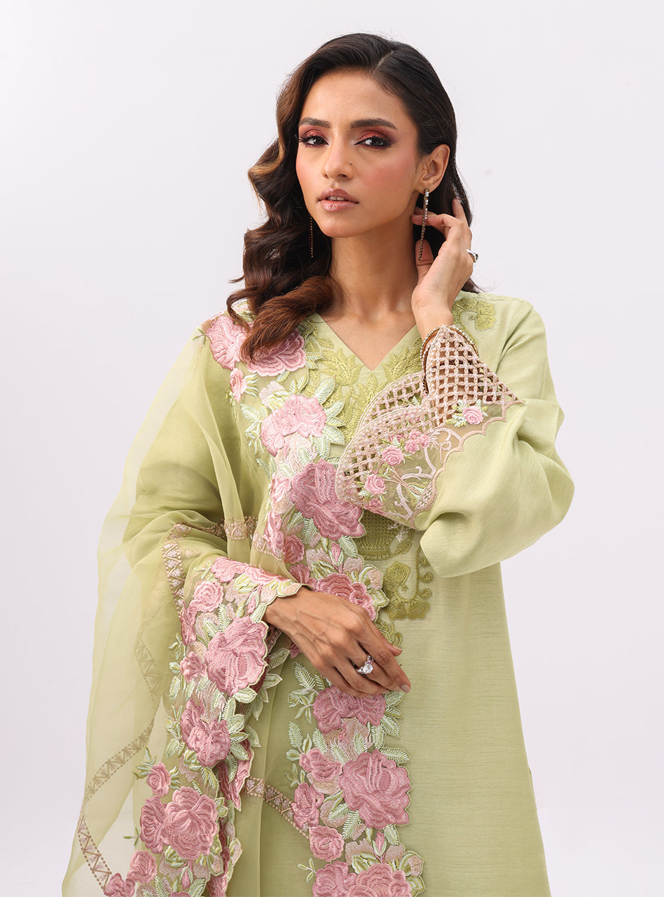 Zainab Chottani | Luxury Pret | TRANQUIL MIST by Zainab Chottani - Designer Dress - Type: Ladies Clothes - Available at Libayah - 100% Original