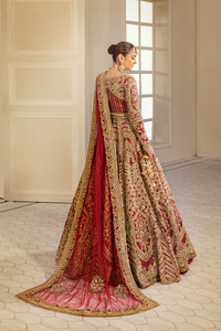 Erum Khan | Iris Bridal Couture 24 | Royal Rose by Erum Khan - Designer Dress - Type: Bridal - Available at Libayah - 100% Original