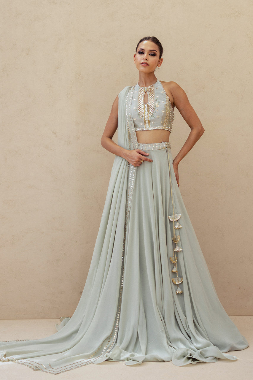 Dalia – authentic Pakistani dress from the Sania Maskatiya Fall Festive Shimmer collection for women in the UK