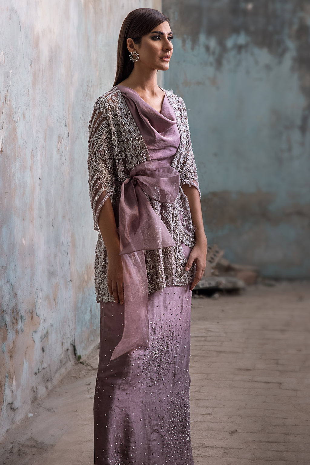 Erum Khan | Dazzling Fiesta | Iris - Designer Dress - Type : Ladies Clothes - Available at Libayah - 100% Original