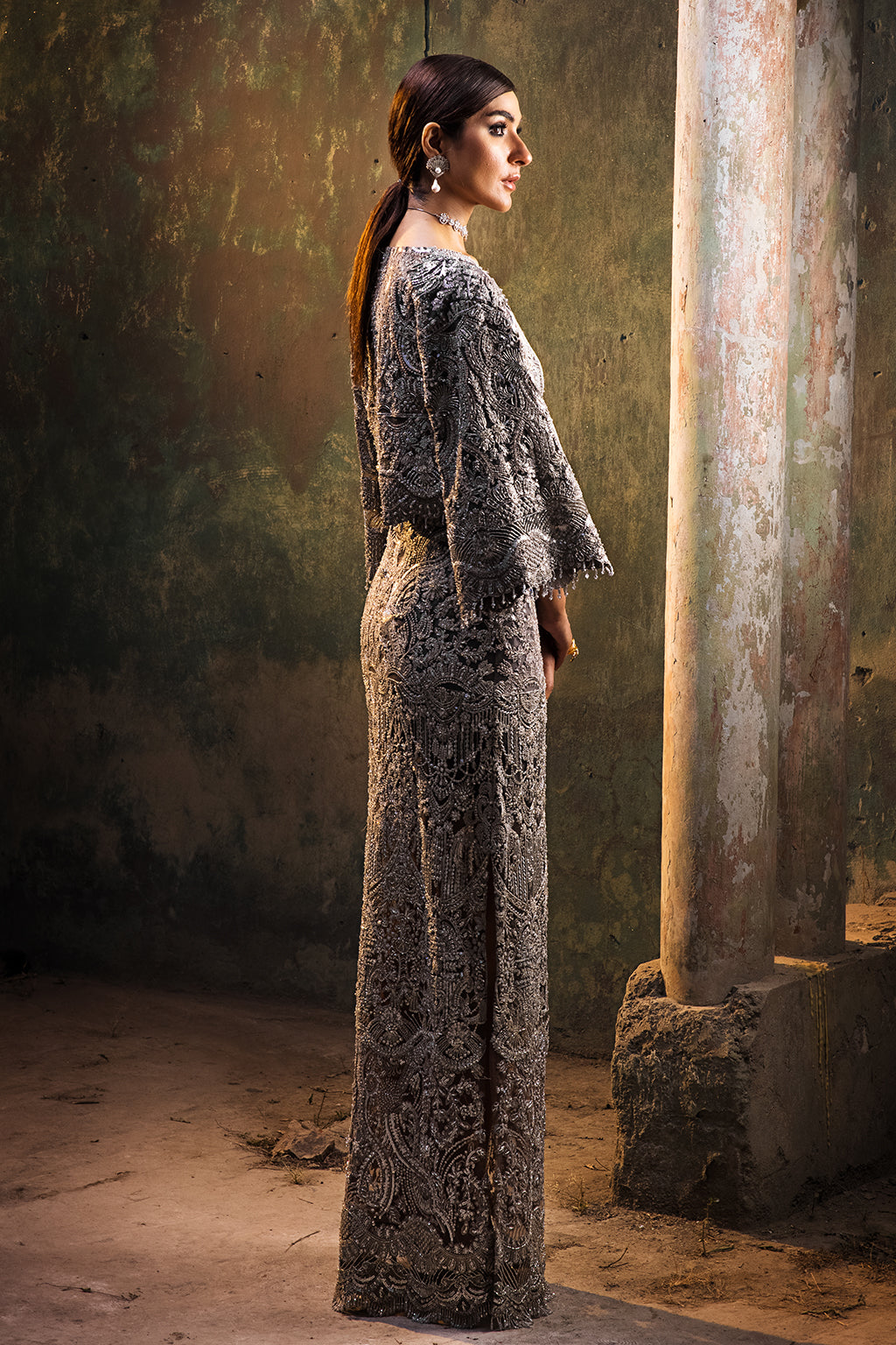 Erum Khan | Dazzling Fiesta | Stella - Designer Dress - Type : Ladies Clothes - Available at Libayah - 100% Original
