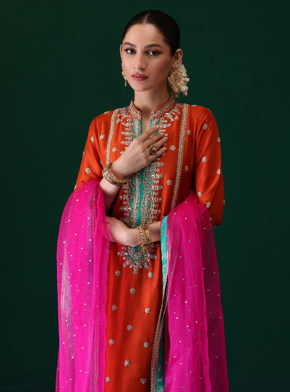 Zainab Chottani | Semi Formals | GULNOOR by Zainab Chottani - Designer Dress - Type: Ladies Clothes - Available at Libayah - 100% Original