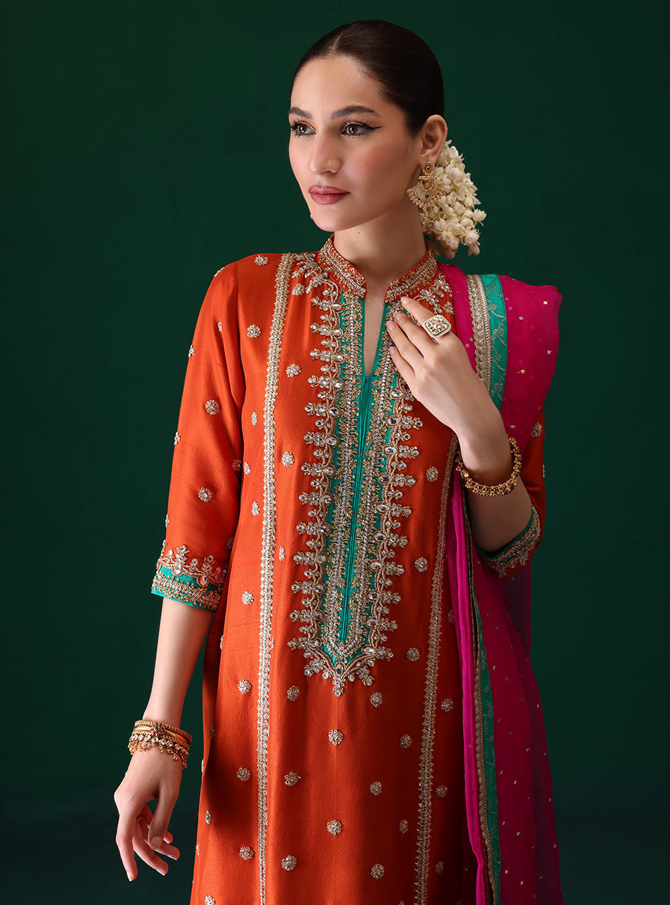 Zainab Chottani | Semi Formals | GULNOOR by Zainab Chottani - Designer Dress - Type: Ladies Clothes - Available at Libayah - 100% Original