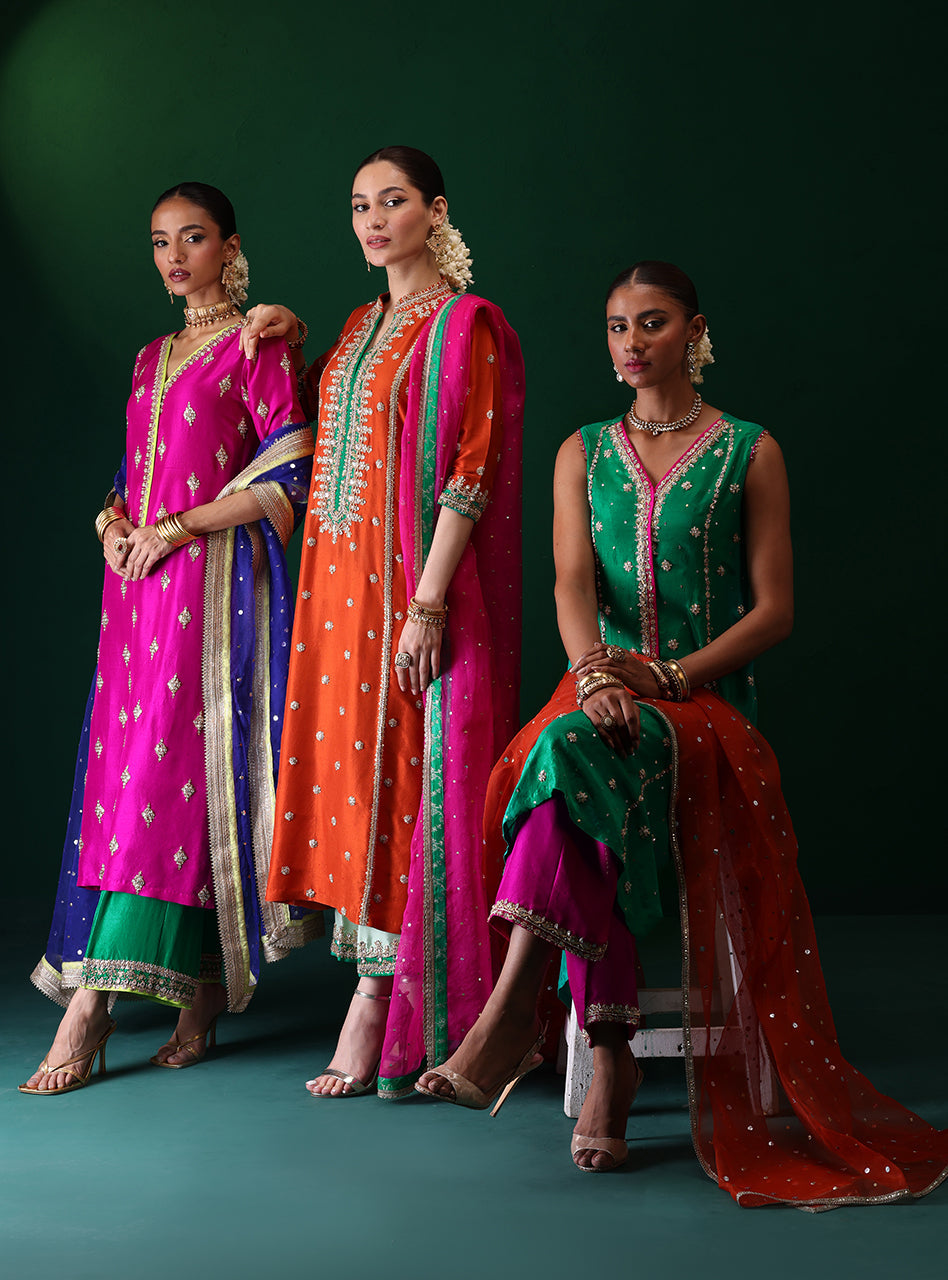 Zainab Chottani | Semi Formals | GULNOOR by Zainab Chottani - Designer Dress - Type: Ladies Clothes - Available at Libayah - 100% Original
