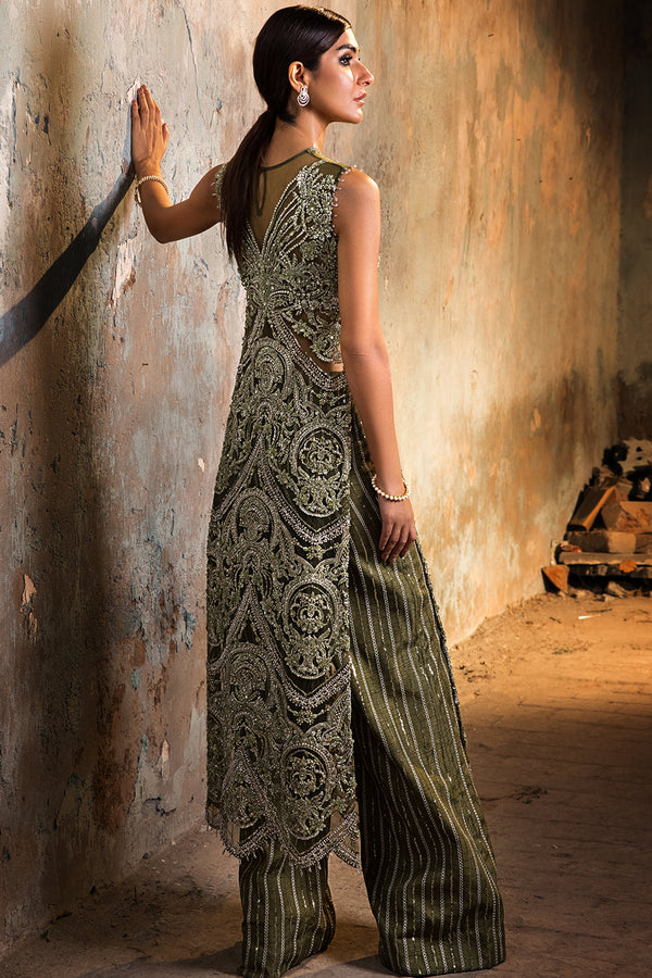 Erum Khan | Dazzling Fiesta | Shamrock - Designer Dress - Type : Ladies Clothes - Available at Libayah - 100% Original