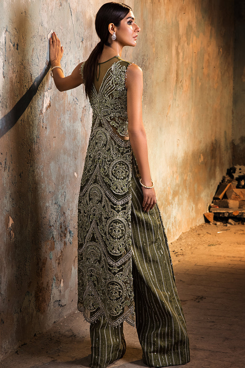 Erum Khan | Dazzling Fiesta | Shamrock - Designer Dress - Type : Ladies Clothes - Available at Libayah - 100% Original