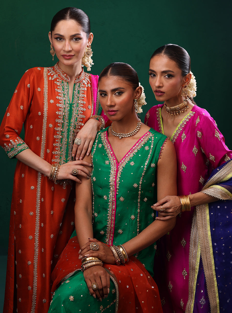 Zainab Chottani | Semi Formals | GULNOOR by Zainab Chottani - Designer Dress - Type: Ladies Clothes - Available at Libayah - 100% Original