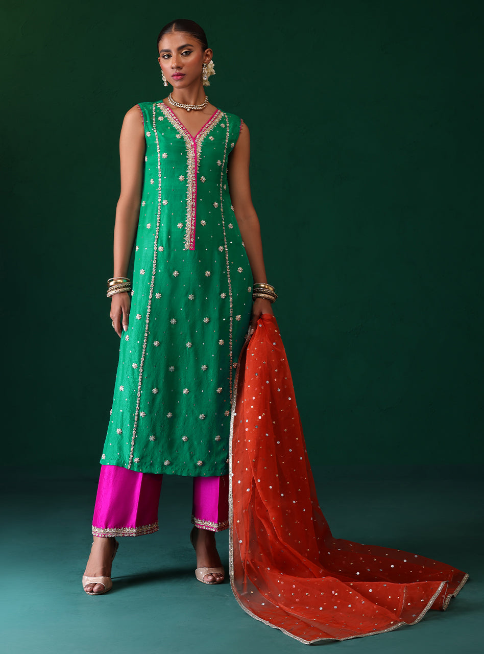 Zainab Chottani | Semi Formals | MAREENA by Zainab Chottani - Designer Dress - Type: Ladies Clothes - Available at Libayah - 100% Original