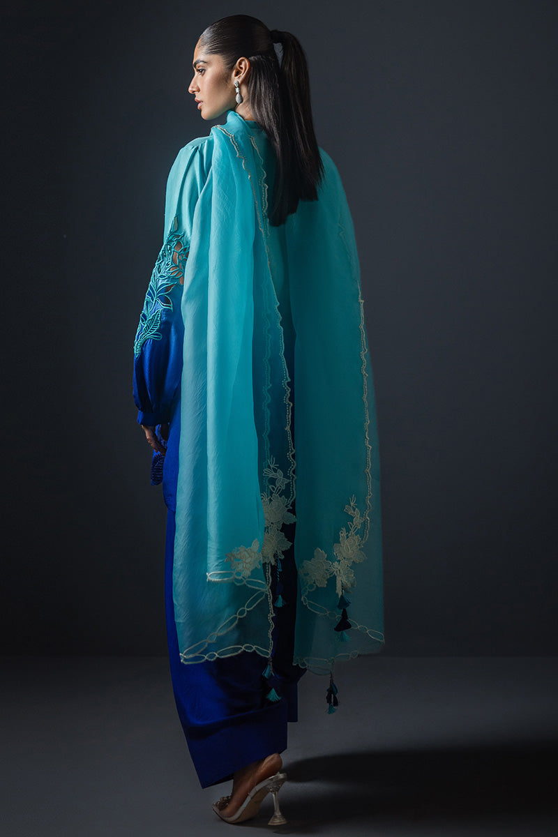 Sana Abbas | Luxury Pret | Lapis by Sana Abbas - Designer Dress - Type: Ladies Clothes - Available at Libayah - 100% Original