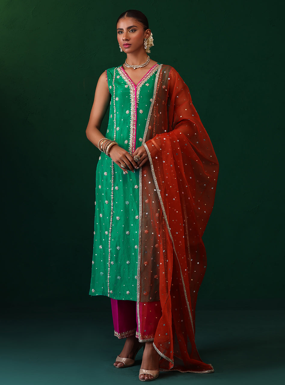 Zainab Chottani | Semi Formals | MAREENA by Zainab Chottani - Designer Dress - Type: Ladies Clothes - Available at Libayah - 100% Original