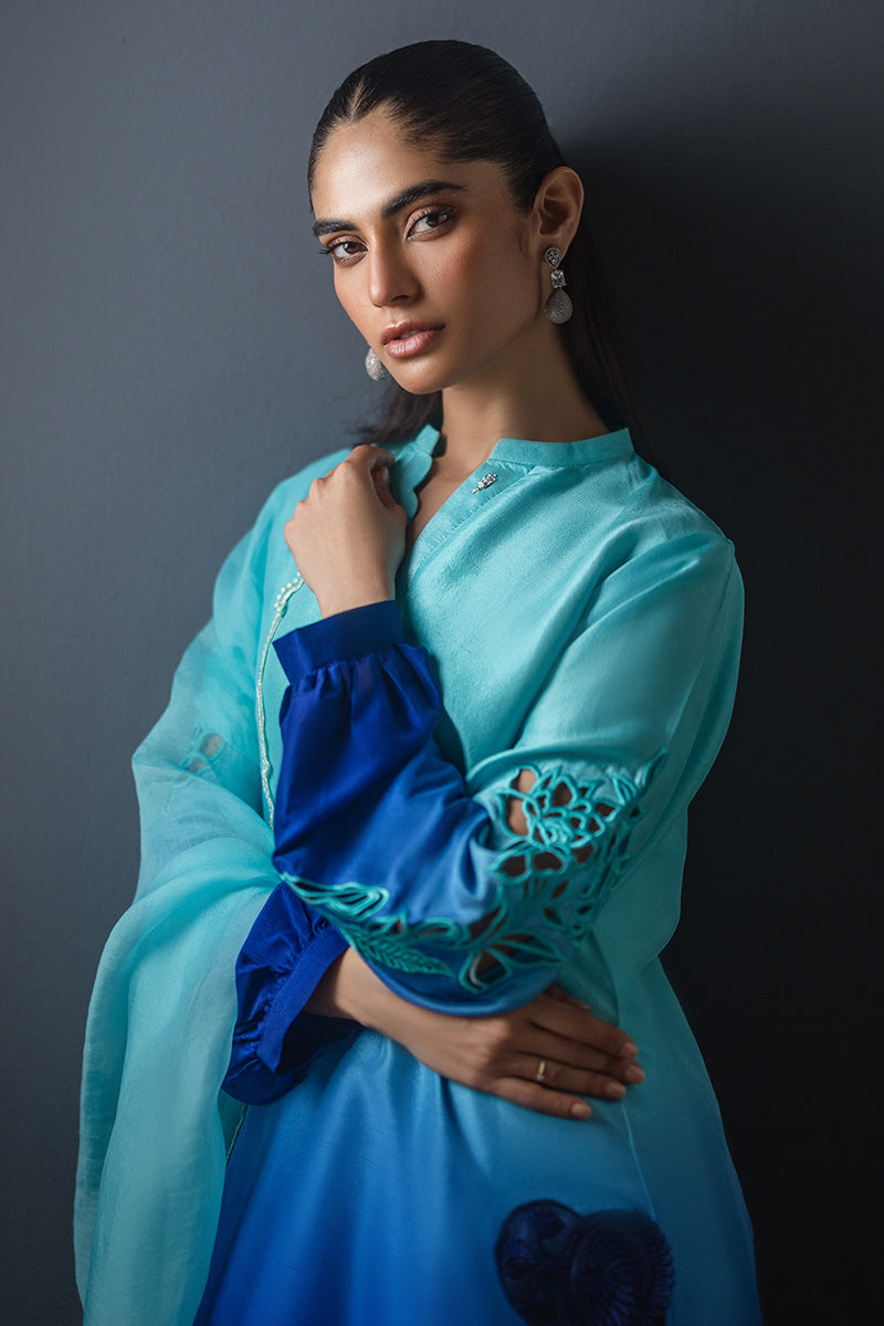 Sana Abbas | Luxury Pret | Lapis by Sana Abbas - Designer Dress - Type: Ladies Clothes - Available at Libayah - 100% Original