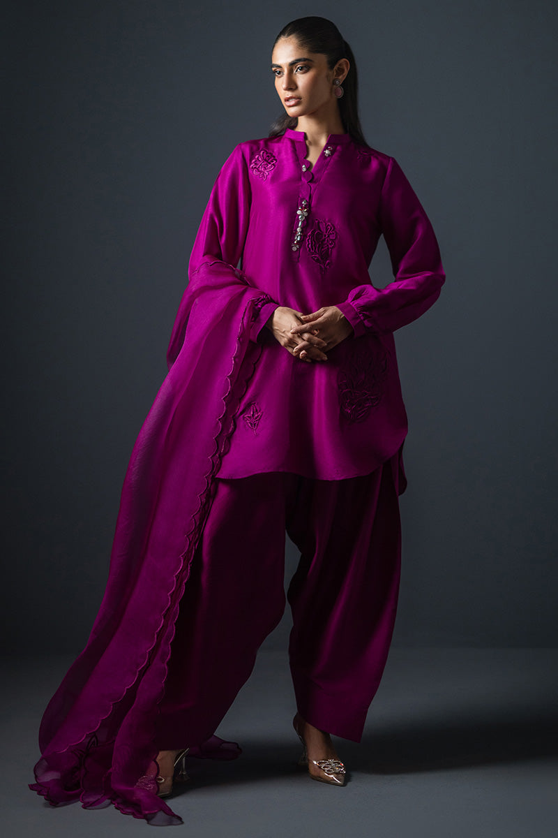 Sana Abbas | Luxury Pret | Pink Sapphire by Sana Abbas - Designer Dress - Type: Ladies Clothes - Available at Libayah - 100% Original