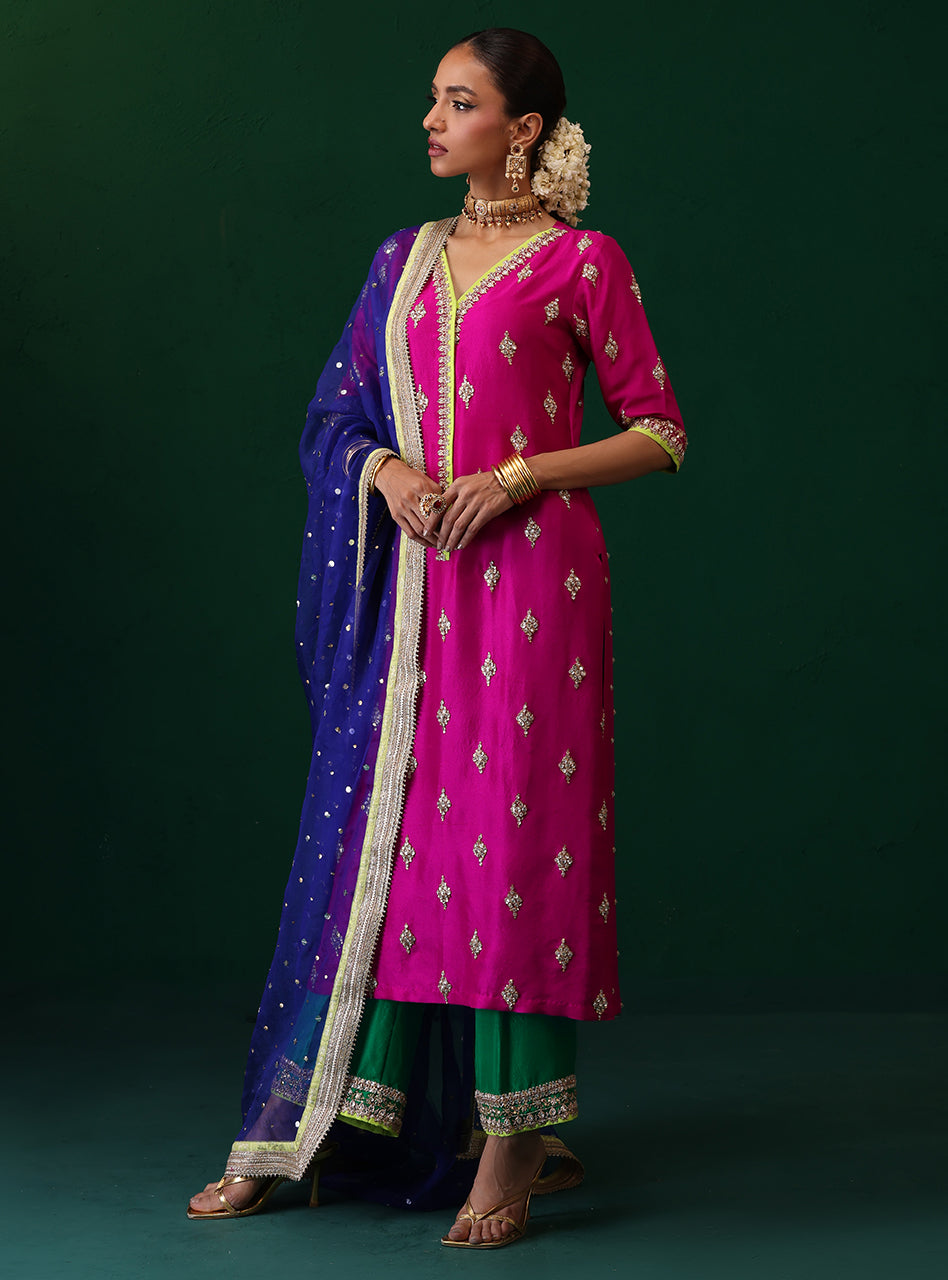 Zainab Chottani | Semi Formals | ZENEL by Zainab Chottani - Designer Dress - Type: Ladies Clothes - Available at Libayah - 100% Original