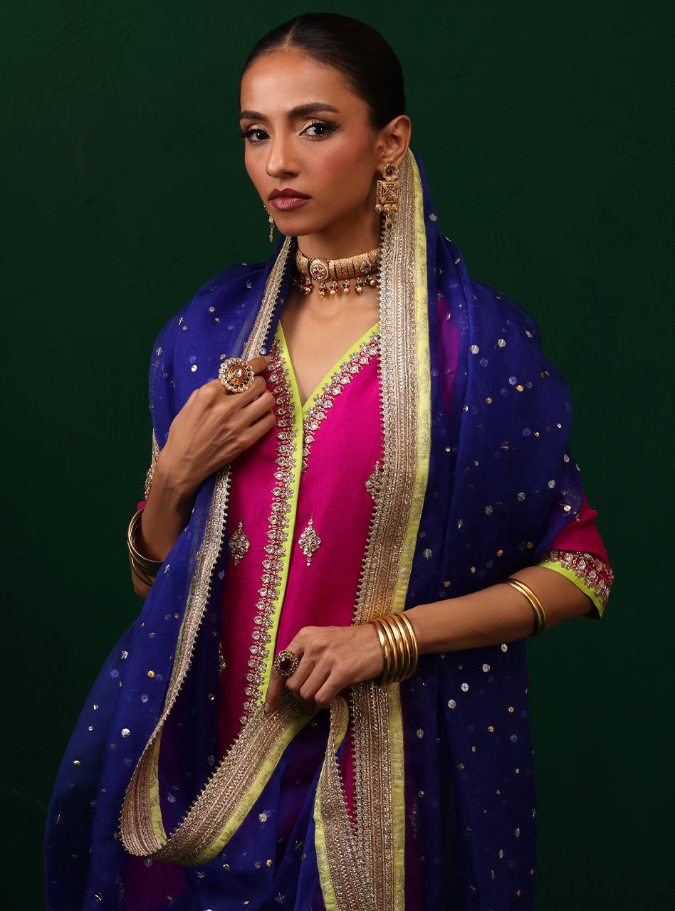 Zainab Chottani | Semi Formals | ZENEL by Zainab Chottani - Designer Dress - Type: Ladies Clothes - Available at Libayah - 100% Original