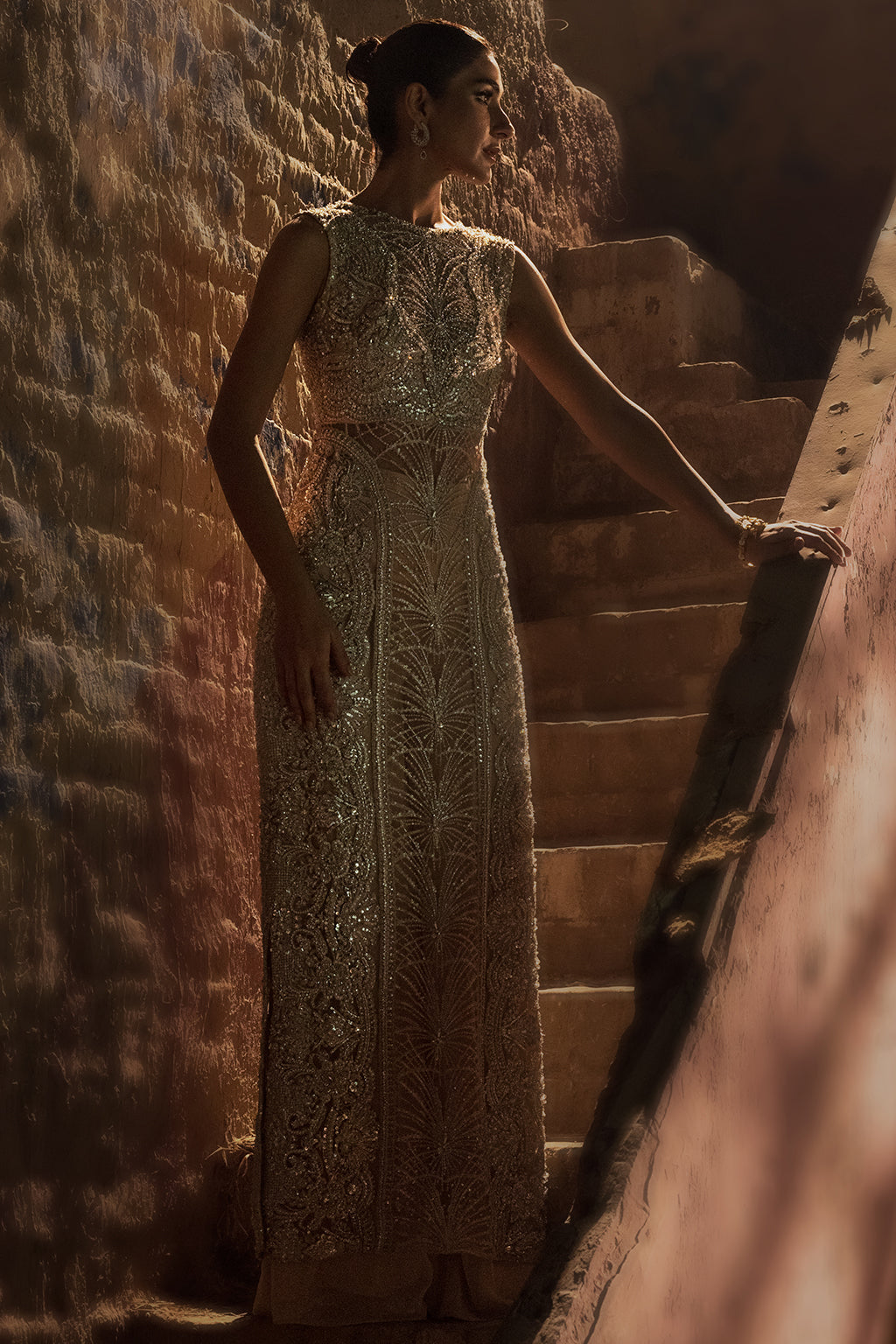 Erum Khan | Dazzling Fiesta | Daisy - Designer Dress - Type : Ladies Clothes - Available at Libayah - 100% Original