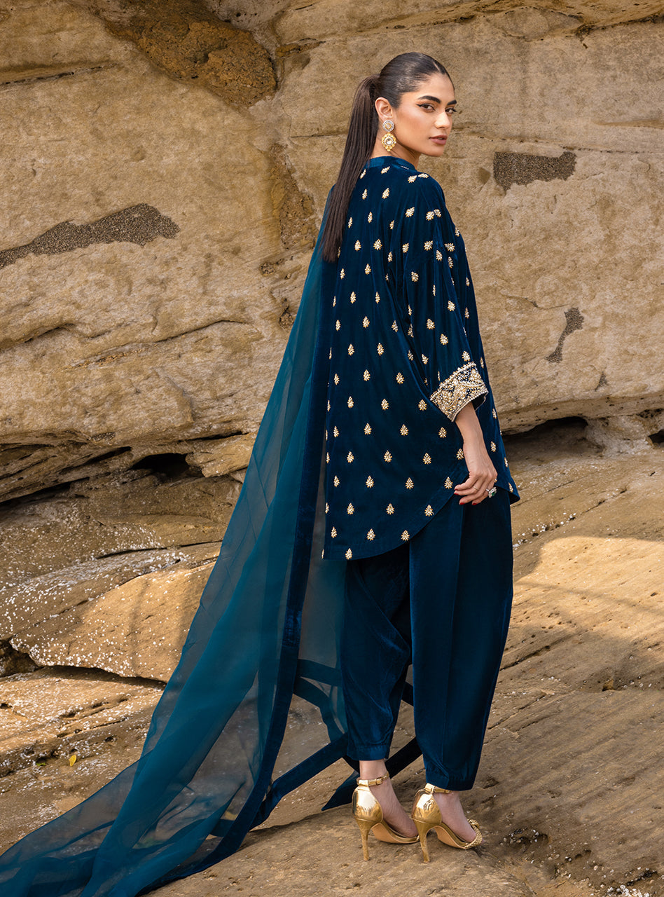 Zainab Chottani | Luxury Pret | PAREEHA by Zainab Chottani - Designer Dress - Type: Ladies Clothes - Available at Libayah - 100% Original