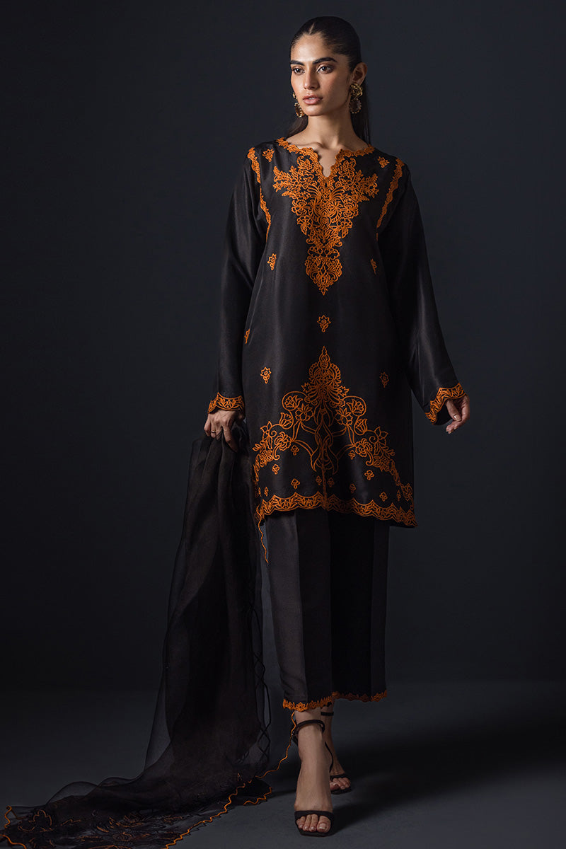 Sana Abbas | Luxury Pret | Obsidian by Sana Abbas - Designer Dress - Type: Ladies Clothes - Available at Libayah - 100% Original
