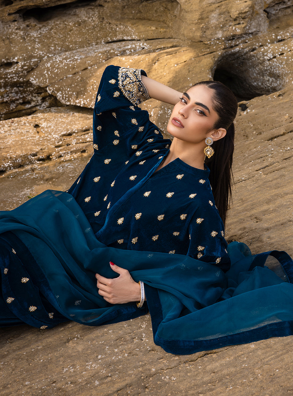 Zainab Chottani | Luxury Pret | PAREEHA by Zainab Chottani - Designer Dress - Type: Ladies Clothes - Available at Libayah - 100% Original