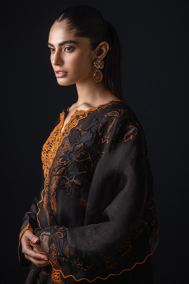 Sana Abbas | Luxury Pret | Obsidian by Sana Abbas - Designer Dress - Type: Ladies Clothes - Available at Libayah - 100% Original