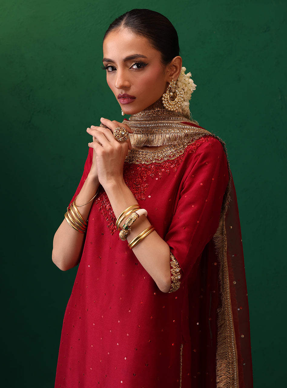 Zainab Chottani | Semi Formals | EELAH by Zainab Chottani - Designer Dress - Type: Ladies Clothes - Available at Libayah - 100% Original