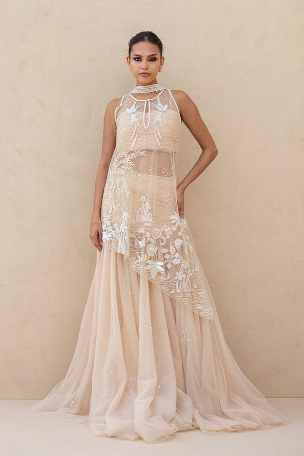 Niam – authentic Pakistani dress from the Sania Maskatiya Fall Festive Shimmer collection for women in the UK