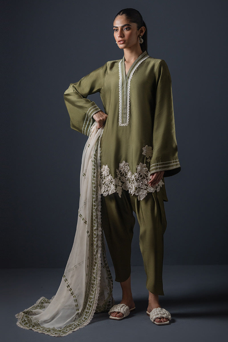 Sana Abbas | Luxury Pret | Peridot by Sana Abbas - Designer Dress - Type: Ladies Clothes - Available at Libayah - 100% Original