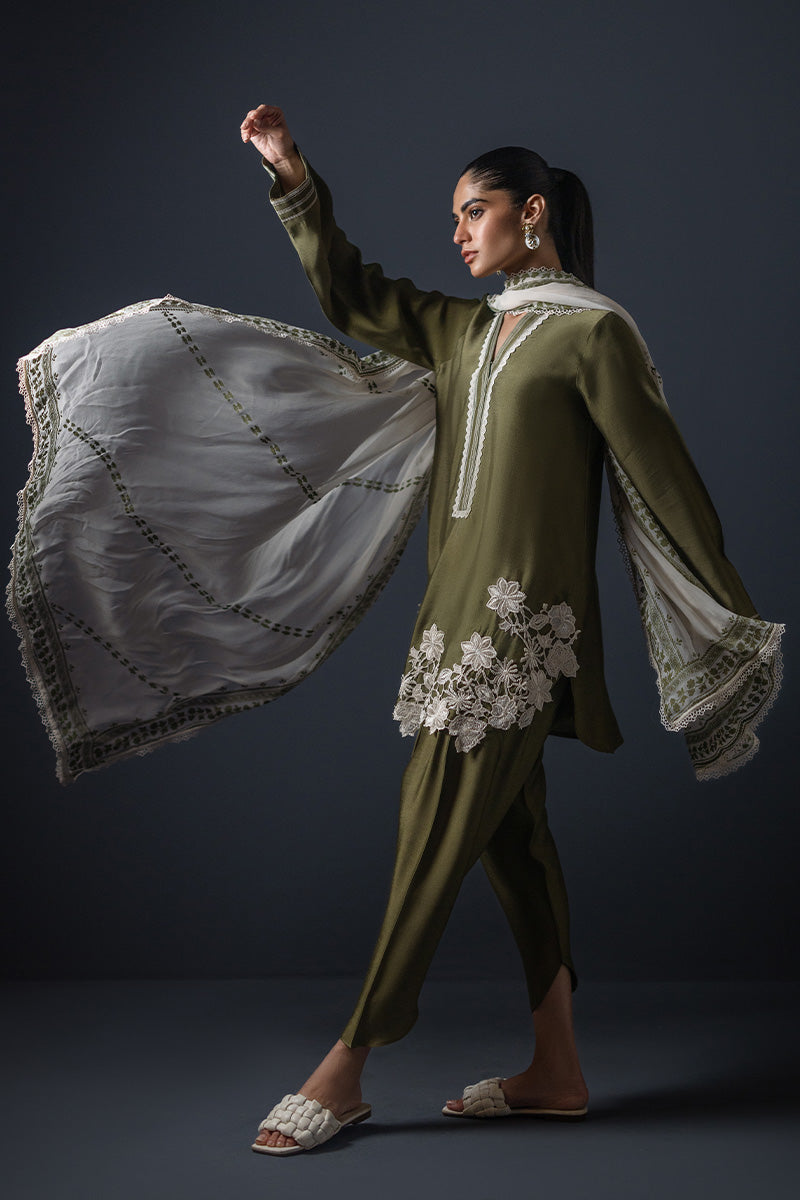 Sana Abbas | Luxury Pret | Peridot by Sana Abbas - Designer Dress - Type: Ladies Clothes - Available at Libayah - 100% Original