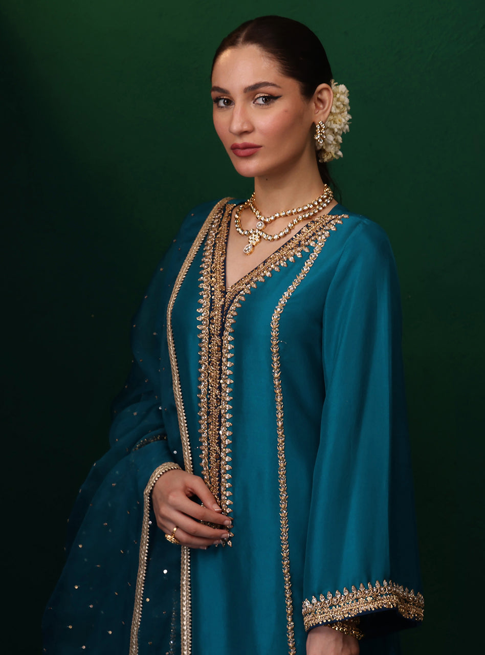 Zainab Chottani | Semi Formals | DERYA by Zainab Chottani - Designer Dress - Type: Ladies Clothes - Available at Libayah - 100% Original