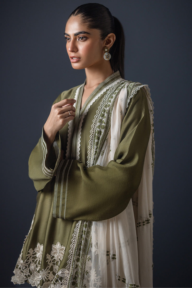 Sana Abbas | Luxury Pret | Peridot by Sana Abbas - Designer Dress - Type: Ladies Clothes - Available at Libayah - 100% Original