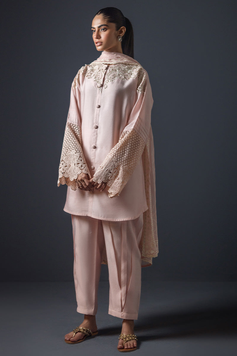 Sana Abbas | Luxury Pret | Pink Calcite by Sana Abbas - Designer Dress - Type: Ladies Clothes - Available at Libayah - 100% Original