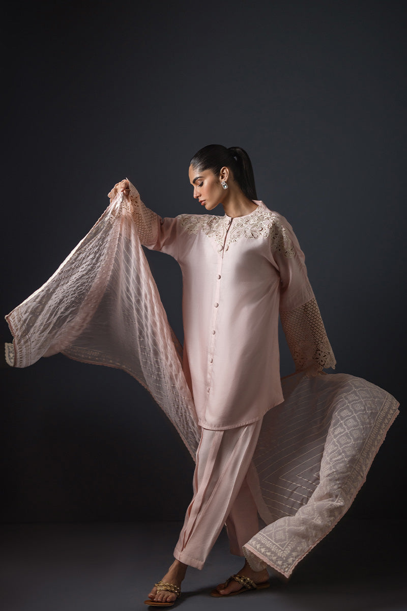 Sana Abbas | Luxury Pret | Pink Calcite by Sana Abbas - Designer Dress - Type: Ladies Clothes - Available at Libayah - 100% Original