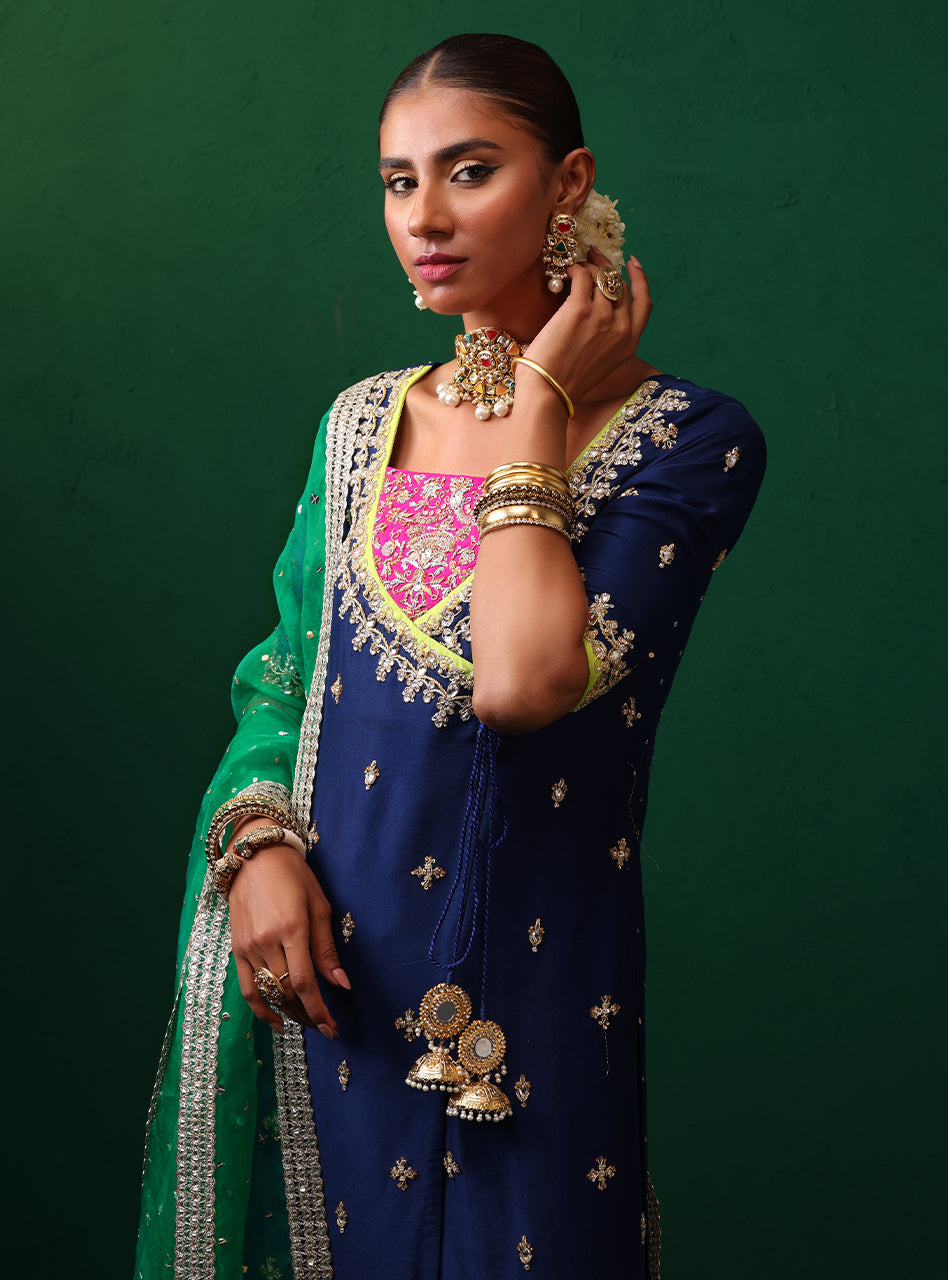 Zainab Chottani | Semi Formals | ZEYNAH by Zainab Chottani - Designer Dress - Type: Ladies Clothes - Available at Libayah - 100% Original