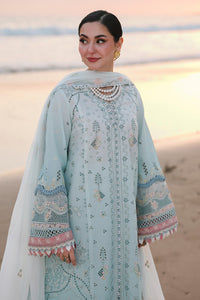 Qalamkar | Sahil Luxury Lawn 26 | SA-05 AYRA by Qalamkar - Designer Dress  - Type : Ladies Clothes - Available at Libayah - 100% Original 