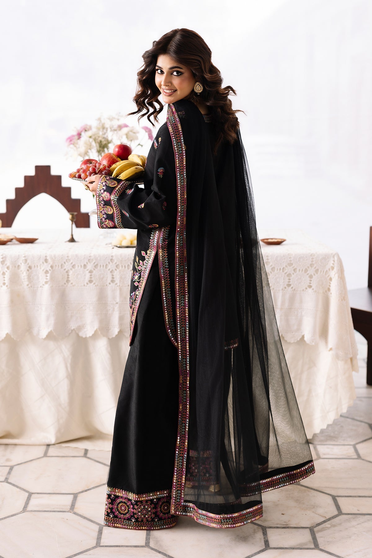 Charizma | Festive Pret | 3-PC Embroidered CMA-6-325 by Charizma - Designer Dress  - Type : Ladies Clothes - Available at Libayah - 100% Original 