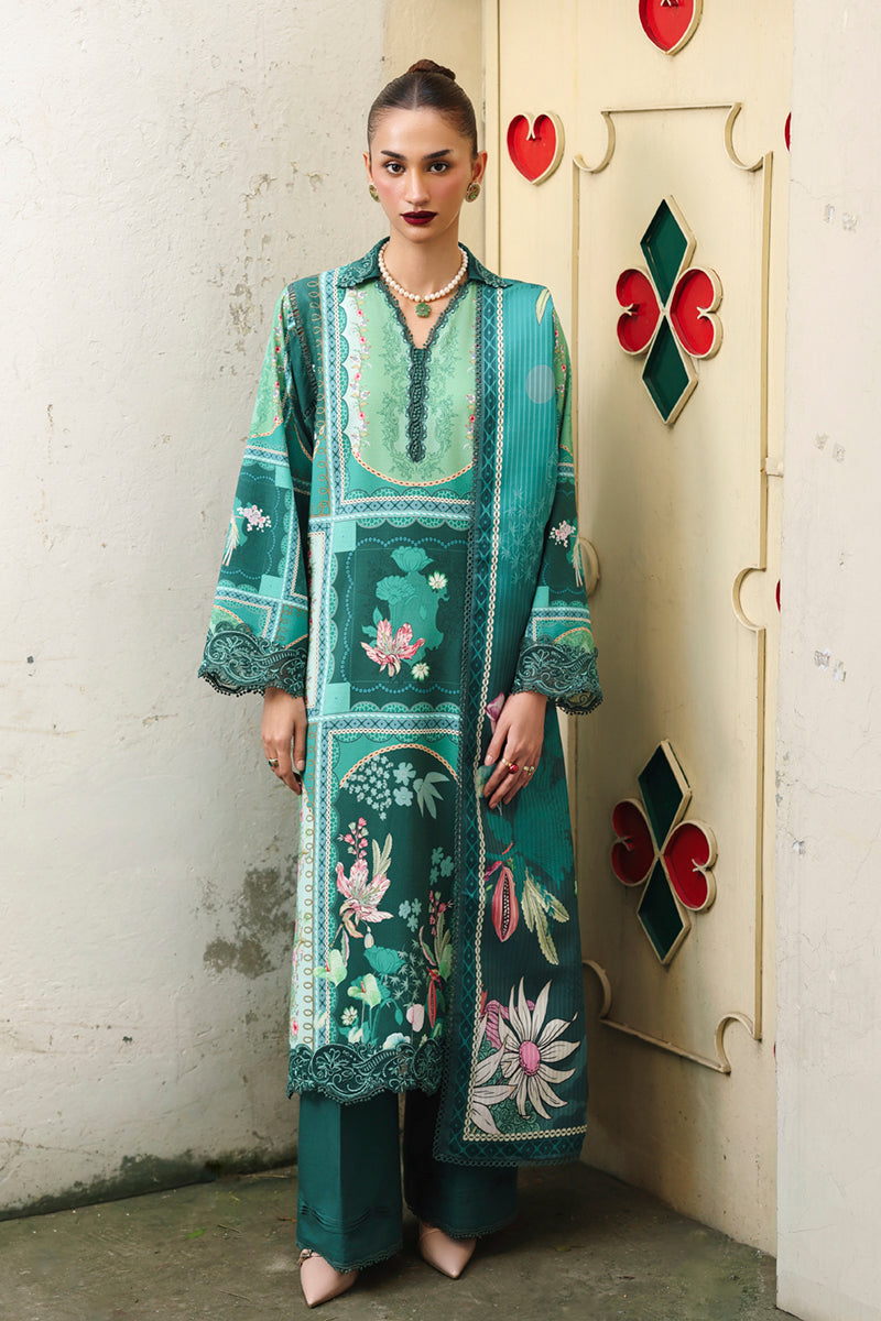QW-08 (B) ANIKA – authentic Pakistani dress from the Qalamkar QPrints Winter 25 collection for women in the UK