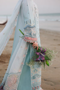 Qalamkar | Sahil Luxury Lawn 26 | SA-05 AYRA by Qalamkar - Designer Dress  - Type : Ladies Clothes - Available at Libayah - 100% Original 
