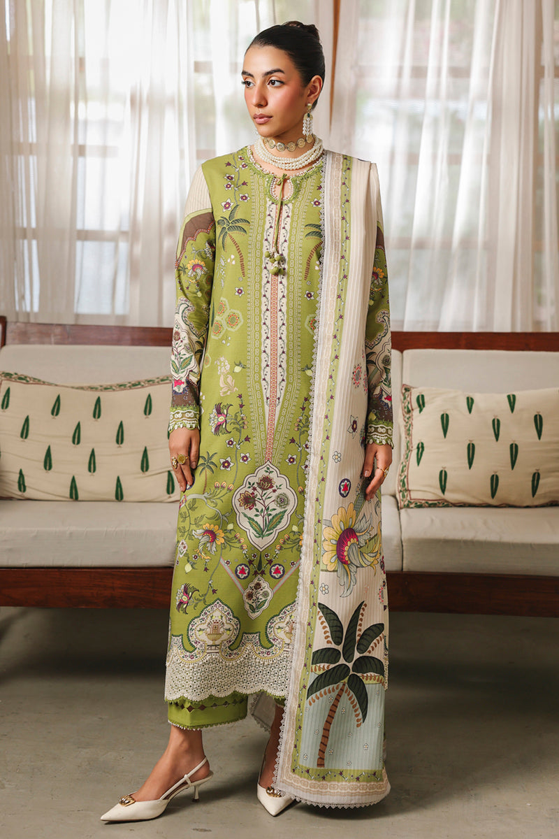 QW-07 (B) TAHLIA – authentic Pakistani dress from the Qalamkar QPrints Winter 25 collection for women in the UK