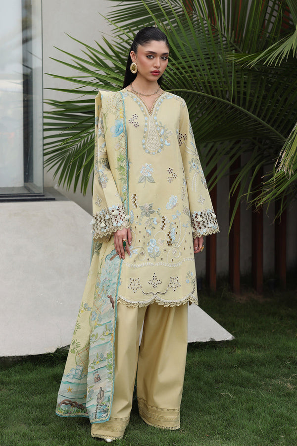 Qalamkar | Q Line Lawn 26 | QKL-11 MEIRA by Qalamkar - Designer Dress  - Type : Ladies Clothes - Available at Libayah - 100% Original 