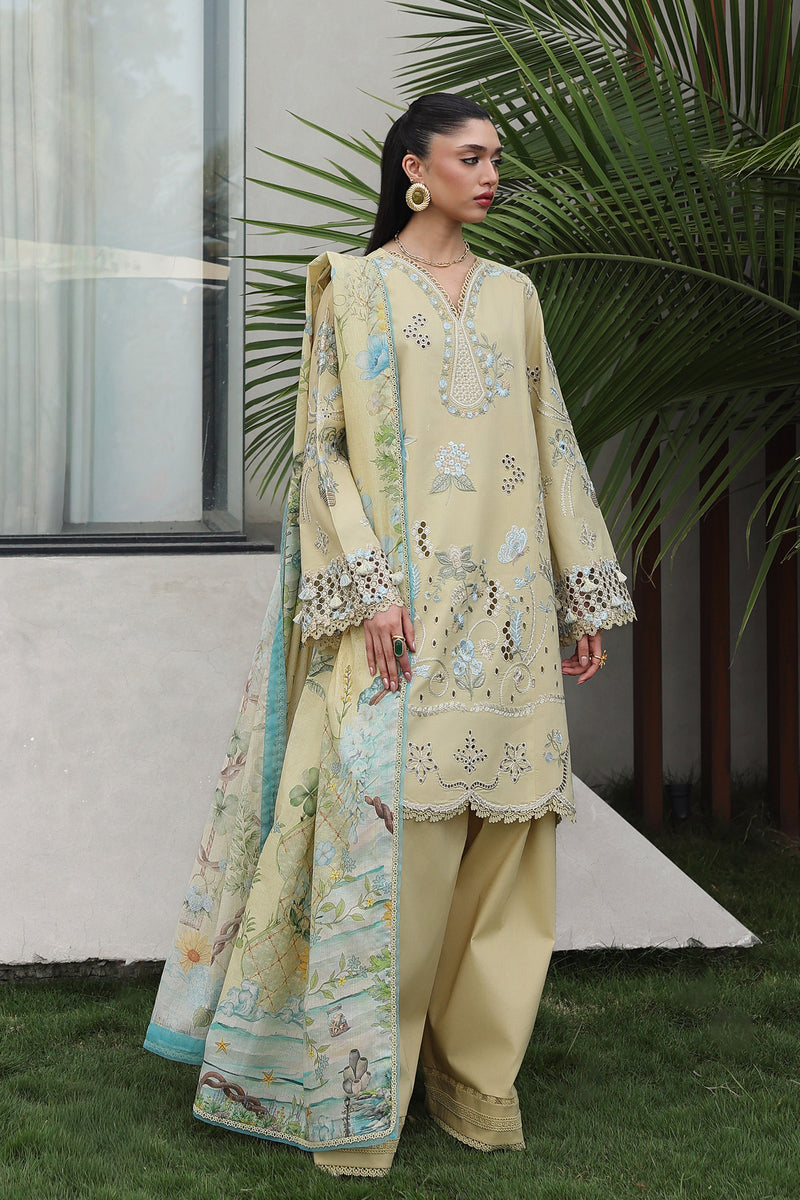 Qalamkar | Q Line Lawn 26 | QKL-11 MEIRA by Qalamkar - Designer Dress  - Type : Ladies Clothes - Available at Libayah - 100% Original 
