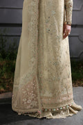 Qalamkar | Elirah Formals 25 | MF-04 IVORY GRACE by Qalamkar - Designer Dress  - Type : Ladies Clothes - Available at Libayah - 100% Original 
