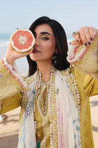 Qalamkar | Sahil Luxury Lawn 26 | SA-07 HIRA by Qalamkar - Designer Dress  - Type : Ladies Clothes - Available at Libayah - 100% Original 