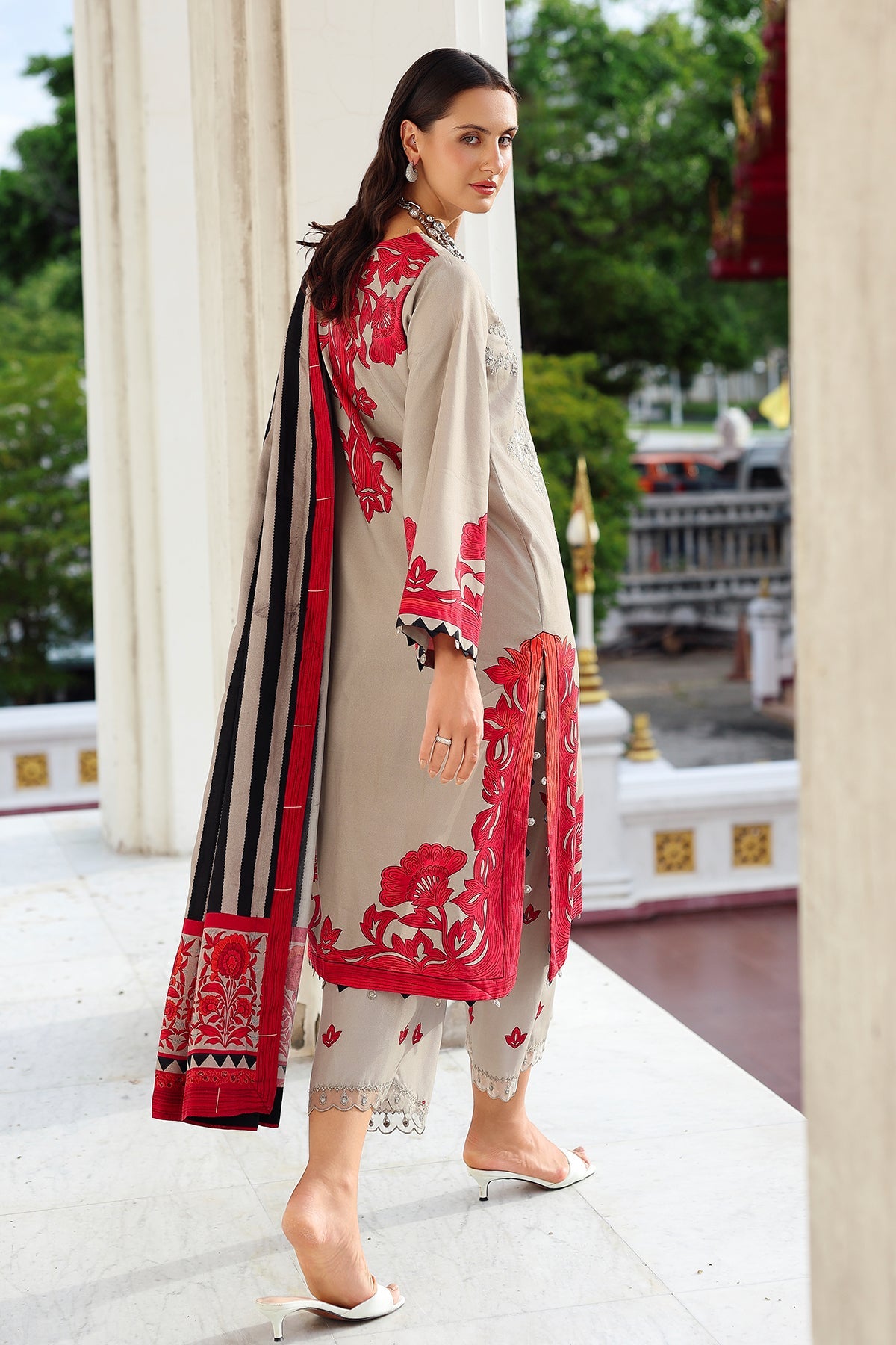 Charizma | Aniq Winter 2025 | ANW6-08 by Charzima - Designer Dress  - Type : Ladies Clothes - Available at Libayah - 100% Original 