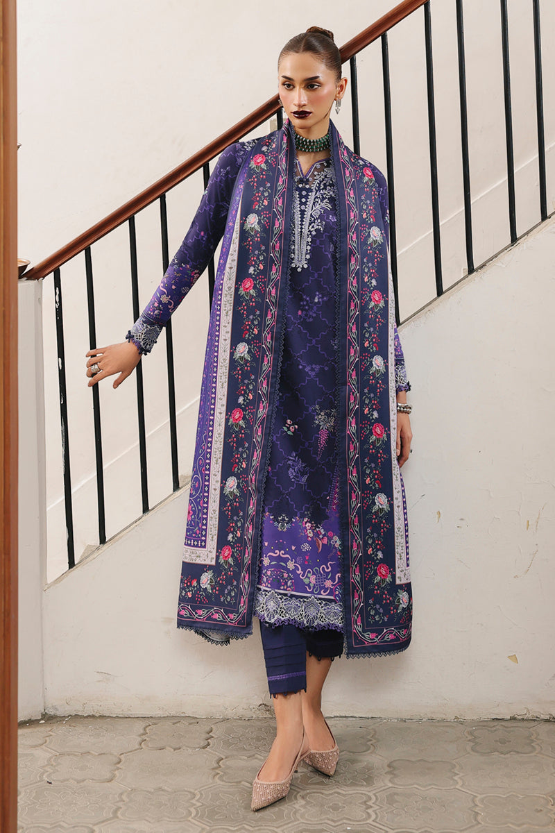 QW-03 (B) VANNA – authentic Pakistani dress from the Qalamkar QPrints Winter 25 collection for women in the UK