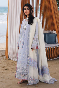 Qalamkar | Sahil Luxury Lawn 26 | SA-08 ZAYNA by Qalamkar - Designer Dress  - Type : Ladies Clothes - Available at Libayah - 100% Original 