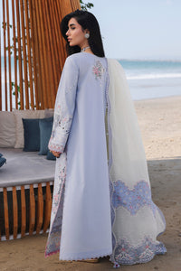 Qalamkar | Sahil Luxury Lawn 26 | SA-08 ZAYNA by Qalamkar - Designer Dress  - Type : Ladies Clothes - Available at Libayah - 100% Original 