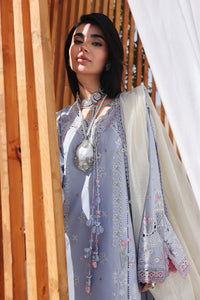 Qalamkar | Sahil Luxury Lawn 26 | SA-08 ZAYNA by Qalamkar - Designer Dress  - Type : Ladies Clothes - Available at Libayah - 100% Original 