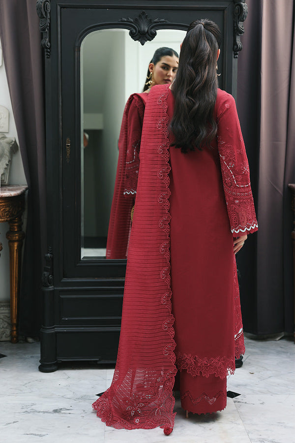 Qalamkar | Q Line Lawn Drop | RP-16 QISTAH by Qalamkar - Designer Dress  - Type : Ladies Clothes - Available at Libayah - 100% Original 